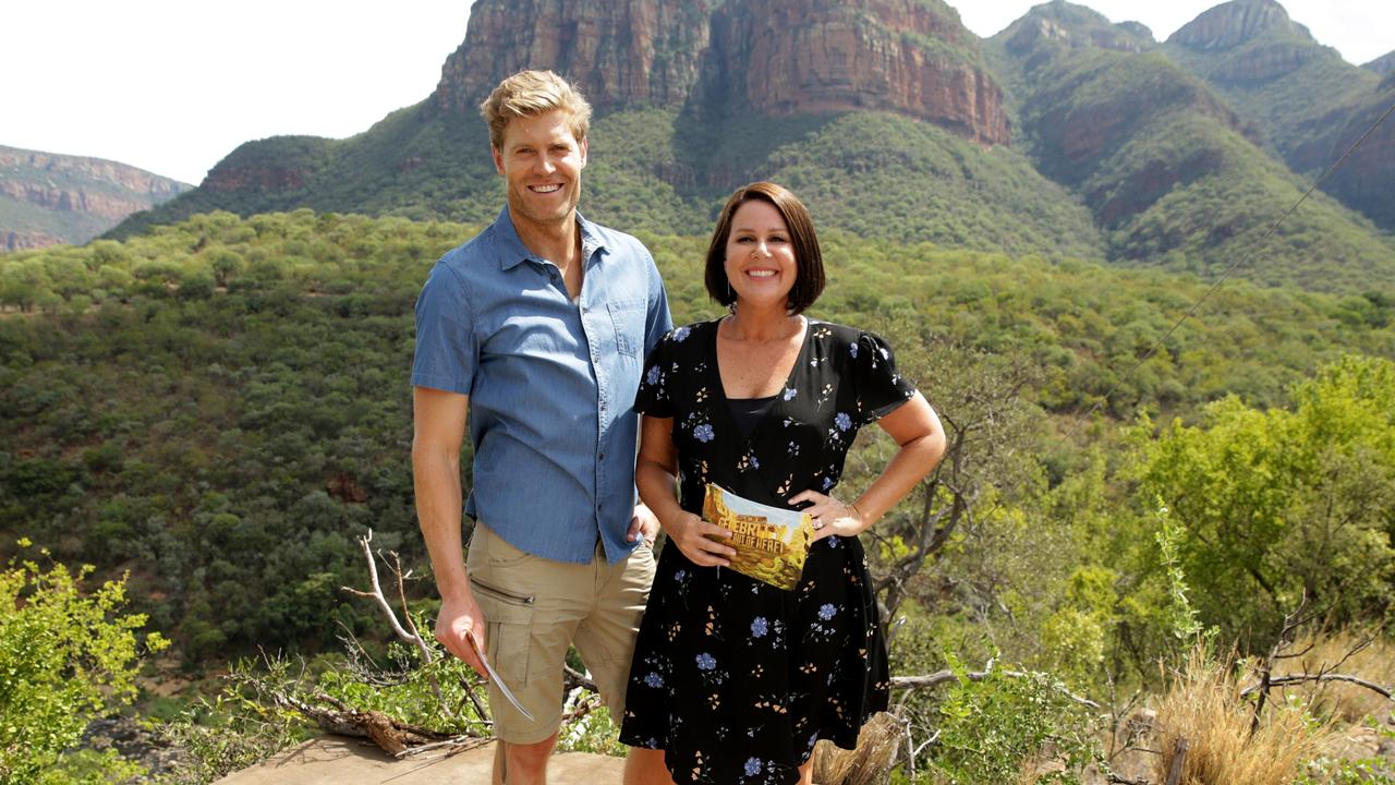 Chris Brown and Julia Morris will appear ‘as live’ this Sunday. Picture: Channel 10 How I Pack, Paul Ewart, Escape