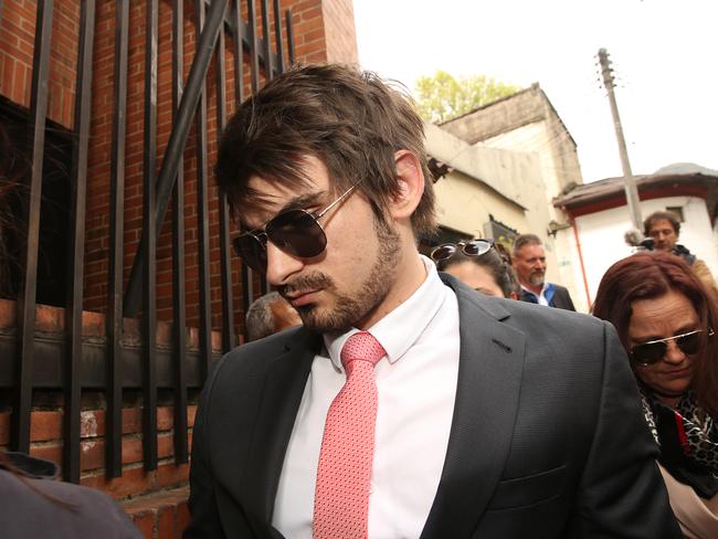 Boyfriend Scott Bainbridge attended her court hearing in Bogota. Picture: Vanessa Hunter/The Australian