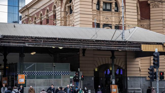 Could Flinders Street Station be transformed into one of the world’s most exciting retail and entertainment destinations? Restauratuer Chris Lucas thinks so. Picture: Jake Nowakowski