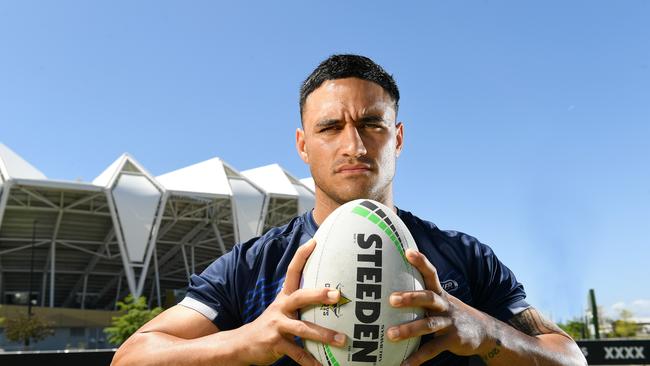 North Queensland Cowboys player Valentine Holmes. Picture: Shae Beplate.