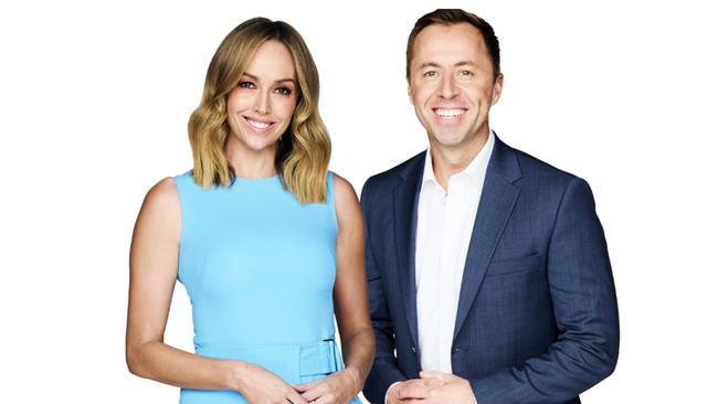 Sophie Walsh has joined Clint Stanaway on Weekend Today. Picture: Today