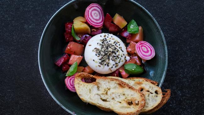 Ventuno’s burrata. Picture: Jenifer Jagielski