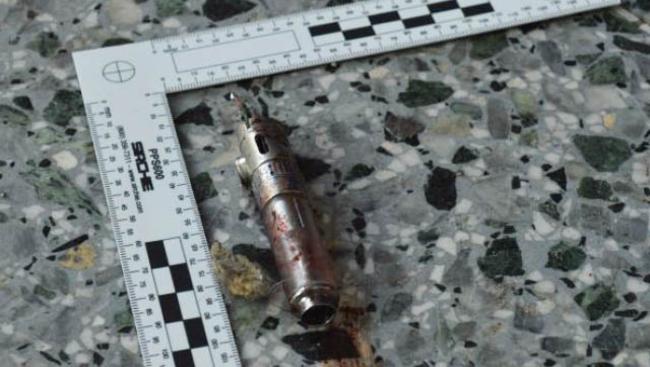 This is what the bomber in the Manchester terrorist attack appeared to have used to detonate a powerful explosive in a lightweight metal container concealed within a blue Karrimor backpack. Picture: AFP/The New York Times