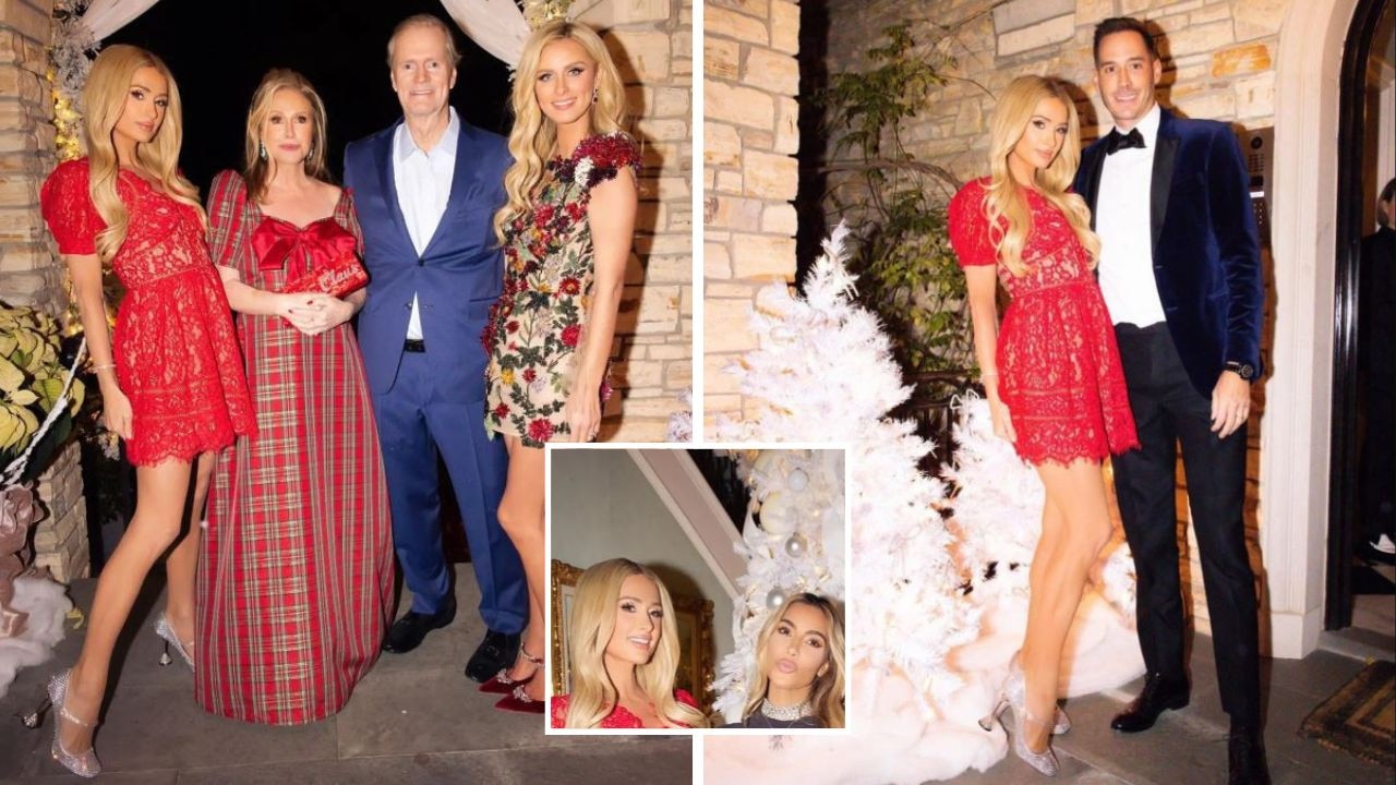 Kim Kardashian roasted for ‘ridiculous’ outfit at Paris Hilton’s Christmas party