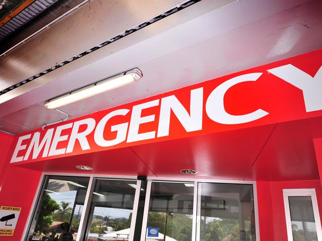 Emergency sign at Nambour General Hospital.Photo: Iain Curry / Sunshine Coast Daily