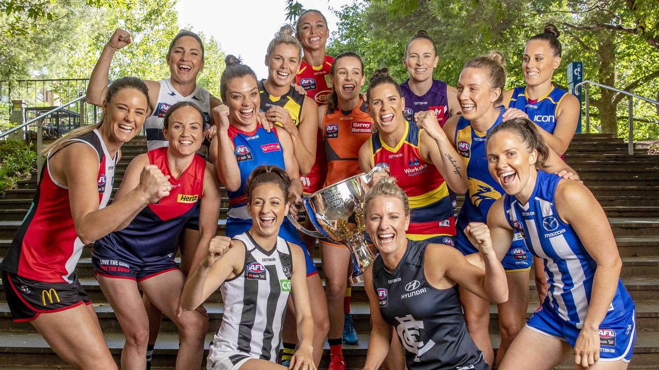 AFLW players were canvassed on a number of different situations. Picture: Tim Carrafa