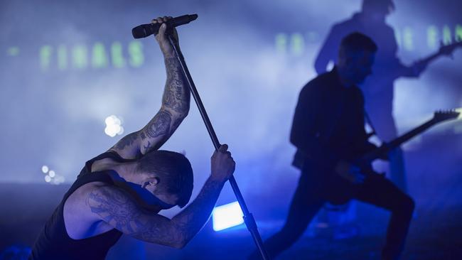 Parkway Drive put it out there on stage. Picture: Nic Walker