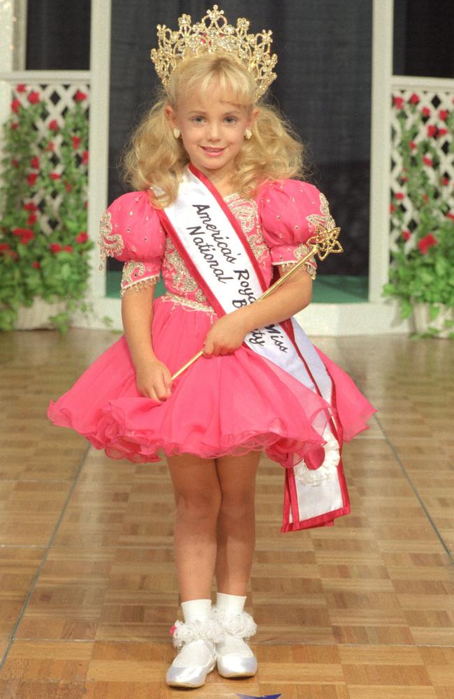 JonBenet Ramsey was found dead in her basement on Boxing Day in December 1996. Picture: Mark Fix/ZUMApress/australscope