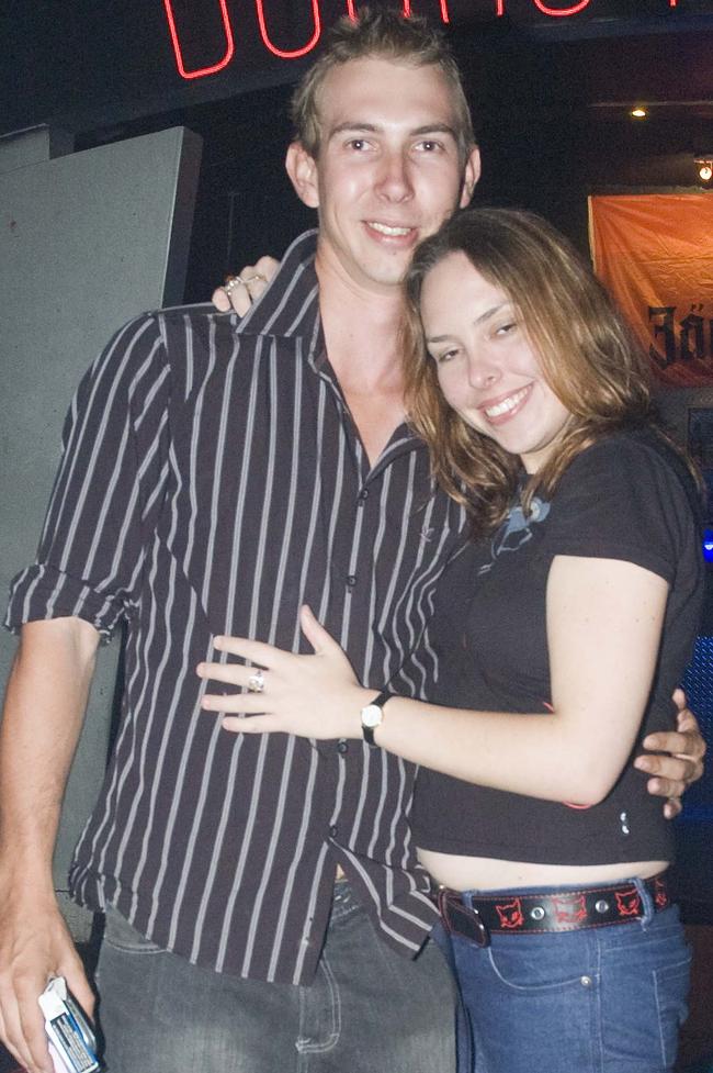 Socials, Doors Nightclub at Mackay : Aaron Voois and Sarah Smith.