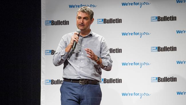 Hermann Vorster at the election forums. Picture: Jerad Williams.