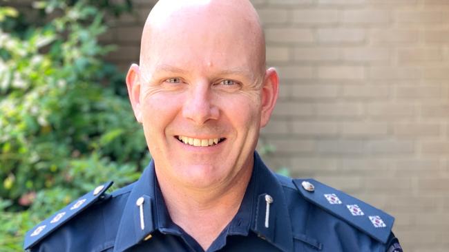 Manningham police Inspector Craig Pearson was honoured on Australia Day.