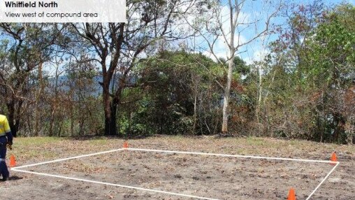 An area earmarked off the Green Arrow walking track for a compound to house a 30m Telstra tower. Picture: Supplied