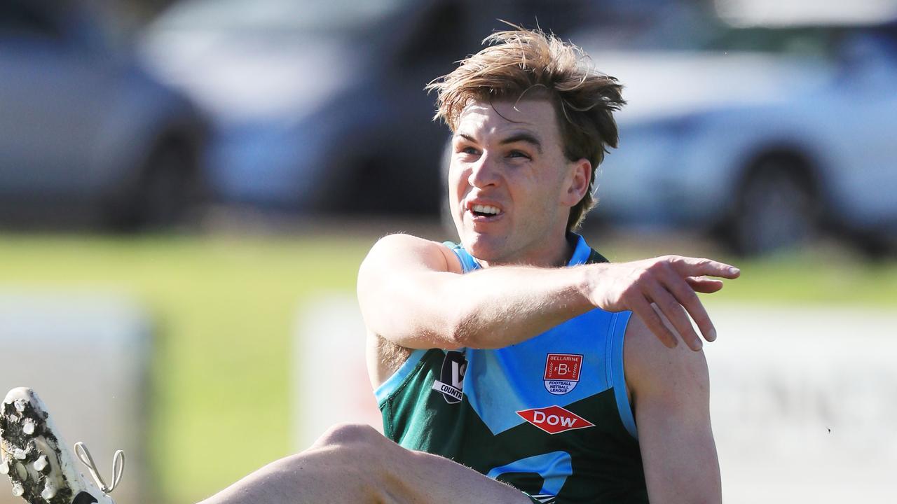 Geelong Amateur’s Paddy Dowling has led the BFNL goalkicking table for most of the year. Picture: Mark Wilson