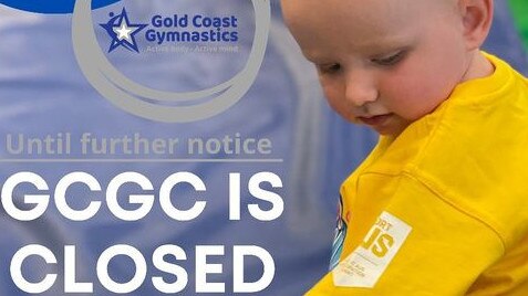 Gold Coast Gymnastics Club has been forced to close for two weeks as it’s considered community sport, yet dancing and karate aren’t.