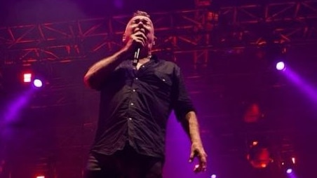 Jimmy Barnes and Cold Chisel perform at Flemington. Picture: Instagram