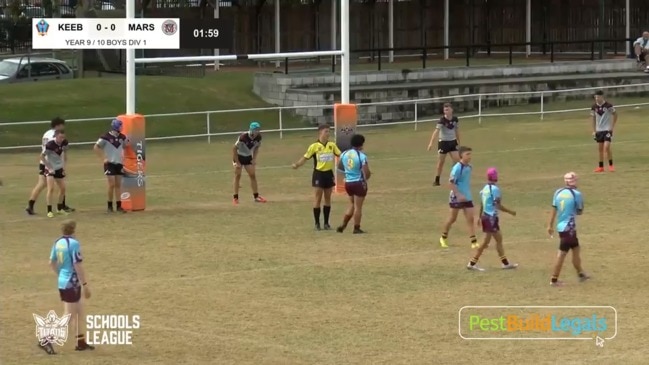 Replay: Titans Schools League Grand Finals - Yr 9/10 Div1 Boys - Marsden Black v Keebra Park Blue