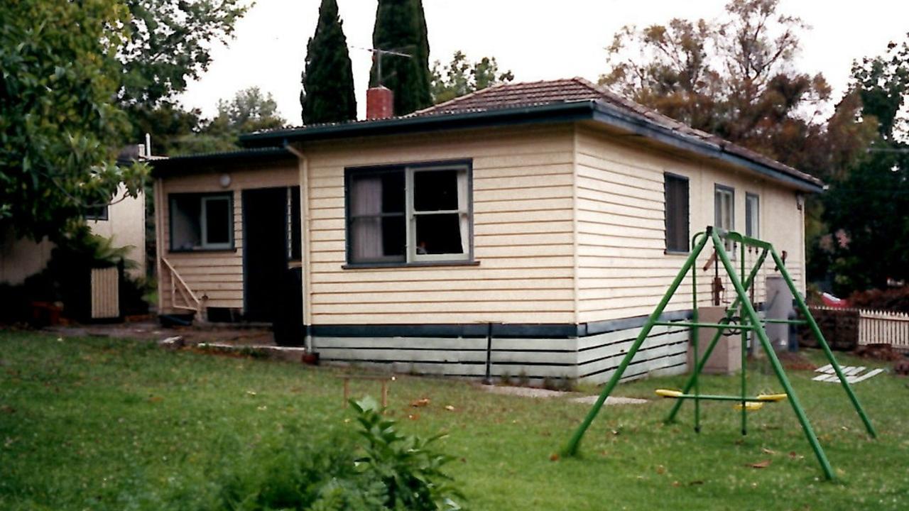 The home from before it was renovated and extended.