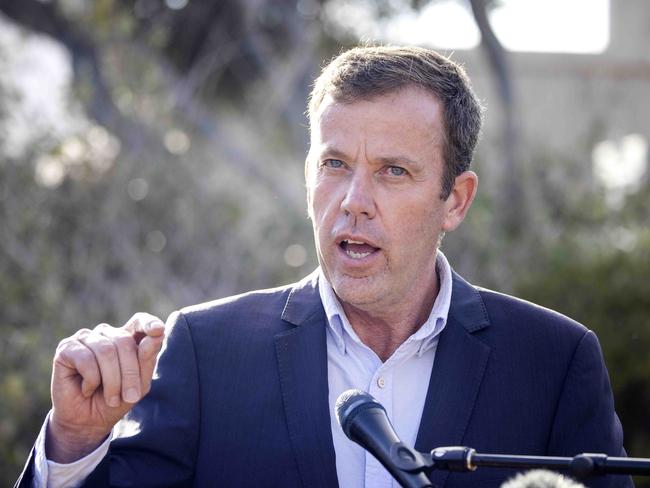 Dan Tehan will jet to Europe for a ‘vaccine diplomacy’ tour this week. Picture: NCA NewsWire/Nicole Cleary