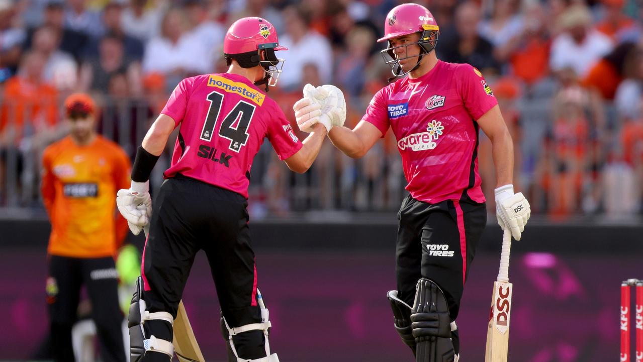 Moises Henriques and Jordan Silk have both scored a pile of runs for the Sixers. Picture: James Worsfold/Getty Images