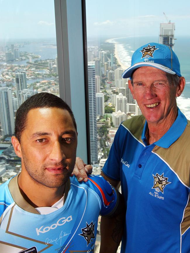 They also teamed up for the NRL All Stars team in 2012.