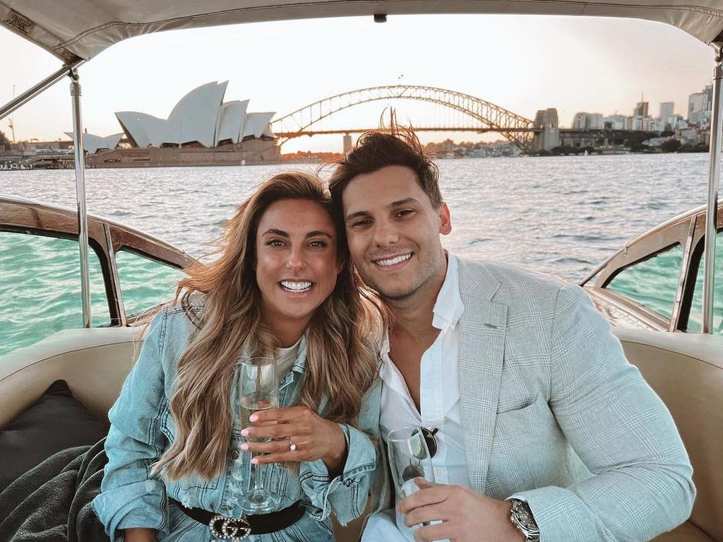 The couple were engaged on Sydney Harbour in 2022, one year after filming MAFS.