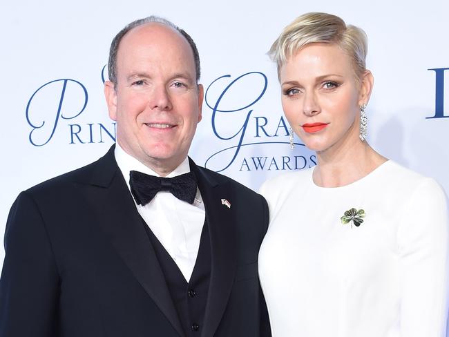 Prince Albert has tested positive to coronavirus. It is unclear whether his wife, Charlene, has been tested. Picture: Getty Images