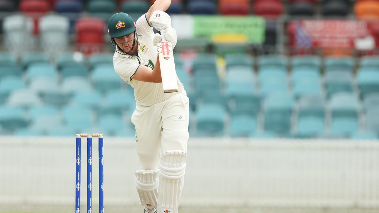 Cameron Green could bat at number four for Australia a. (Photo by Mark Metcalfe/Getty Images)