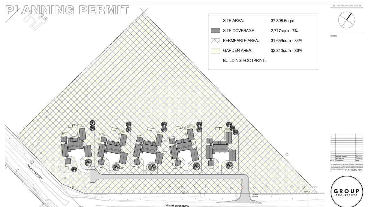 The Block 2025 plans indicate a shift from renovations to new builds.