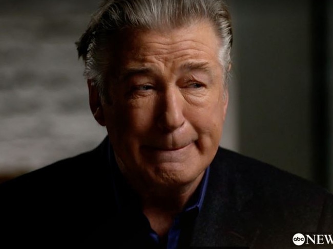 Actor Alec Baldwin broke down in tears during the interview. ABC