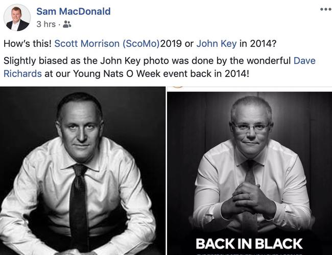 Scott Morrison's political cousins across the ditch have pointed out the copycat act.