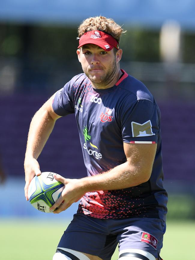 Queensland Reds player Angus Scott-Young(AAP Image/Dan Peled)