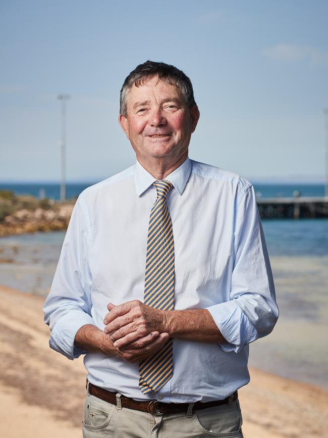 Mayor of Kangaroo Island, Michael Pengilly. Picture: Matt Loxton