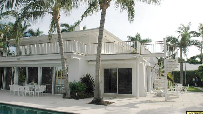 Supplied  Jeffrey Epstein Palm Beach home photos shown in court. Picture: SDNY