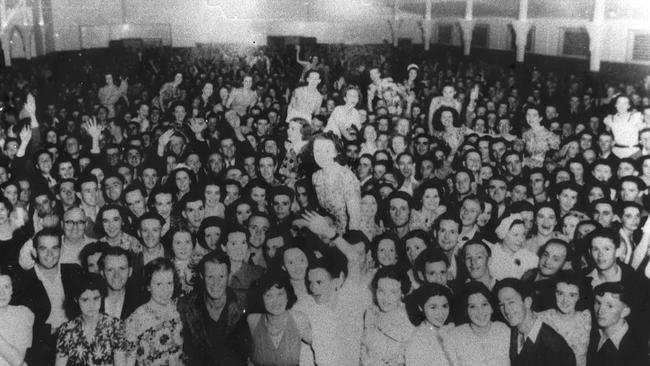 Inside Jazzland in 1950, the year before its closure. Picture: Ray Sharpe.