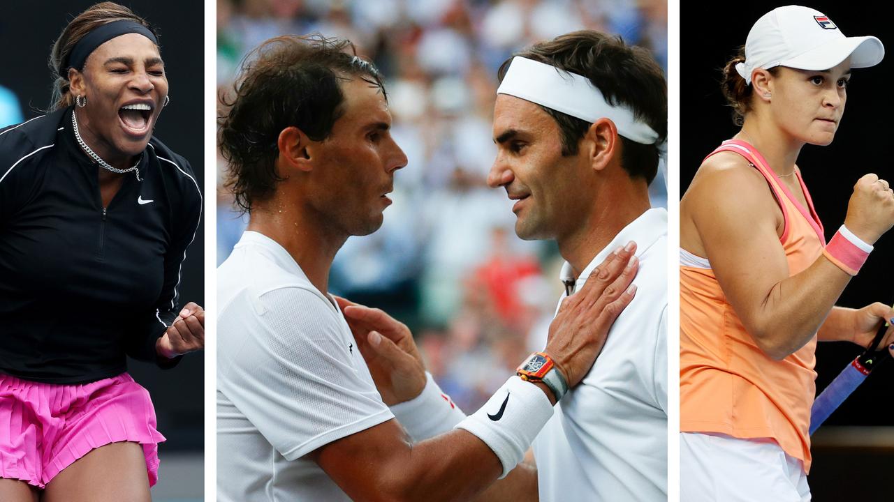 An Australian Open for the history books is in store this year.