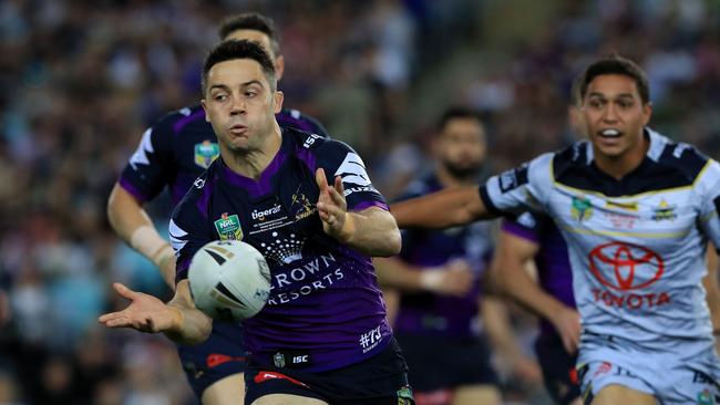 Cooper Cronk during his days with the Storm. Picture: Adam Head