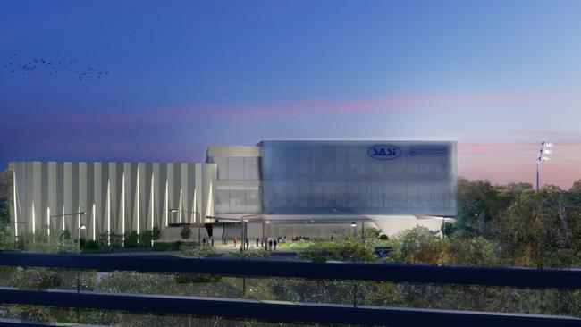 The new $88m sports science hub to be built at Mile End. Picture: Supplied