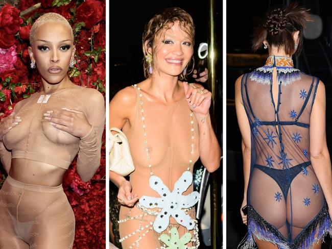 Stars go nearly naked to Met Gala afterparty