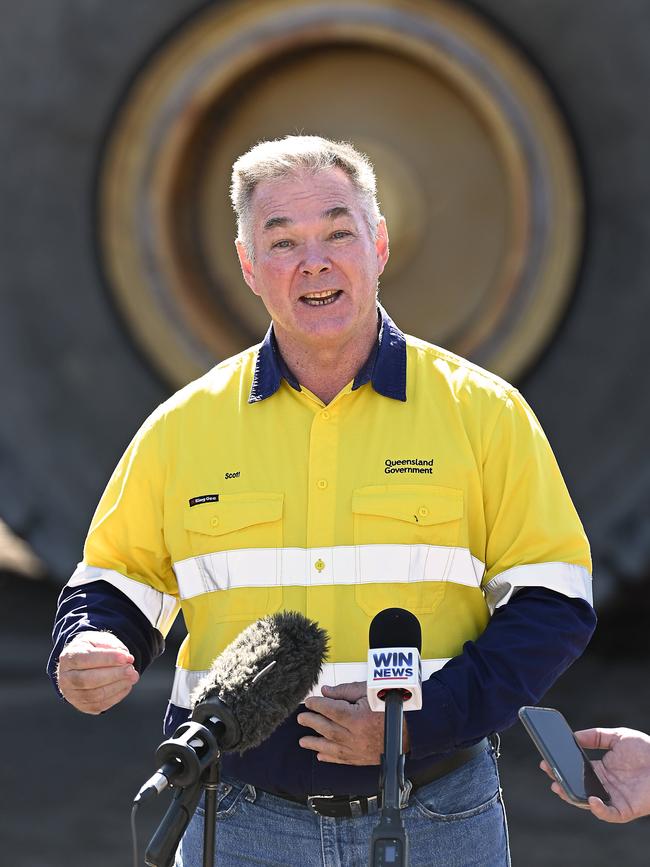 Queensland Resources Minister Scott Stewart. Picture: Lyndon Mechielsen