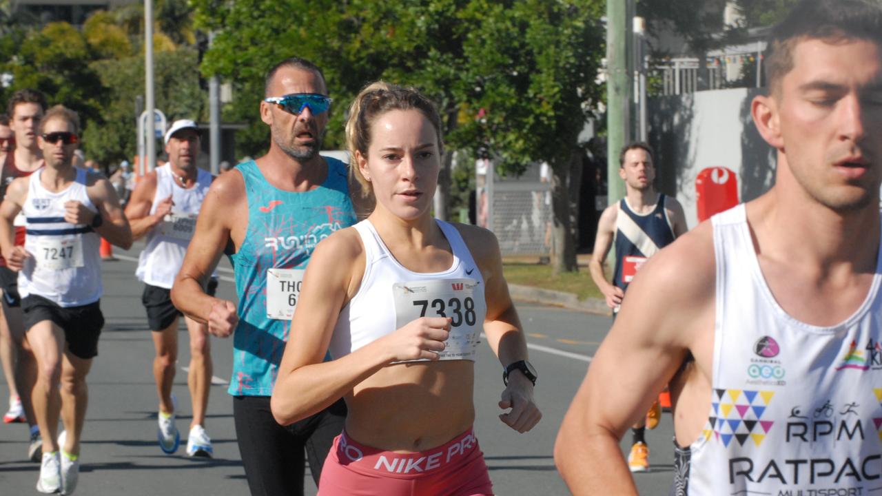 Jasmin Long at the 2022 Sunshine Coast Marathon and Community Run Festival.