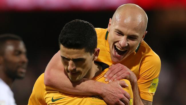 Tom Rogic and Aaron Mooy.