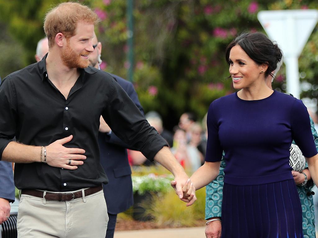 Not everyone loved the couple’s Christmas card. Photo: Michael Bradley/Pool/AFP