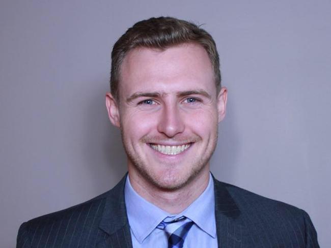 Sam Gunning is a North Sydney councillor. Picture: Supplied