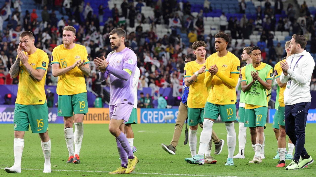 The Socceroos came agonisingly close to victory against South Korea. (Photo by Giuseppe CACACE / AFP)