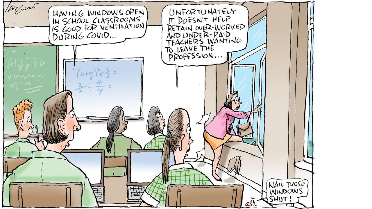 Mark Knight Draws Attention To Burnt Out Teacher Problem 