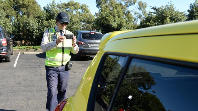 The changes will give councils the flexibility to reduce the typical $112 parking fine to $80. Picture: Elenor Tedenborg