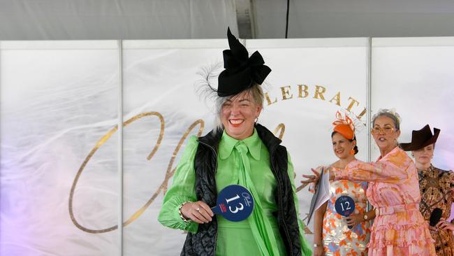 Ladies Day socials at Cluden. Fashions on the Field. Picture: Evan Morgan