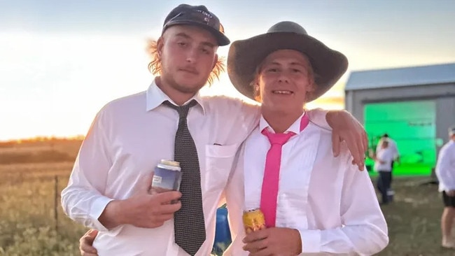 Lochie Jacobs and Joey Urban had been friends since childhood. picture: GoFundMe