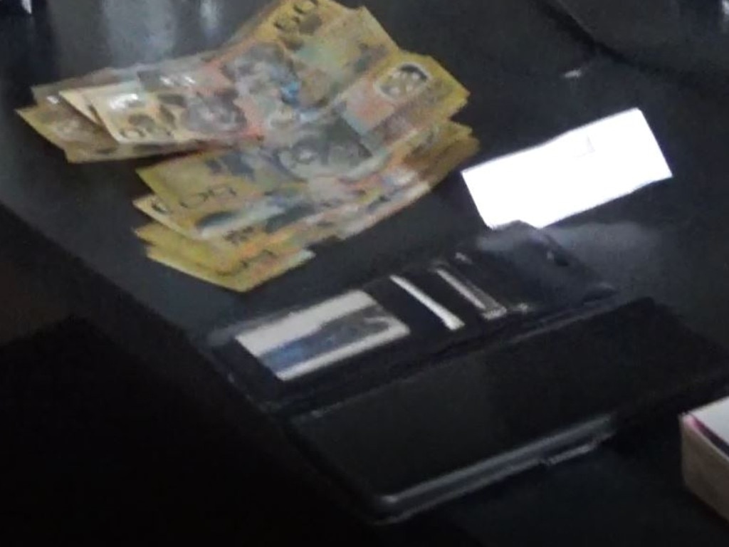 Inside the room, police found $800 cash as well as other items the undercover officer told the predator the child would like. Picture: SA Police