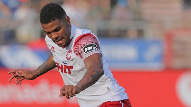 Kwame Yeboah in action for German club Fortuna Koln in August. Picture: Getty Images